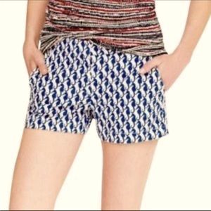 J. Crew Chino Shorts Seahorse Print